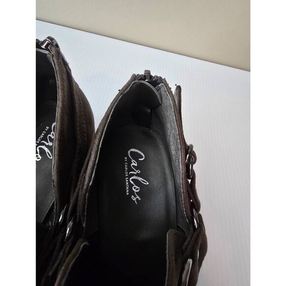 Carlos by Carlos Santana Booties Sz  10 - Picture 7 of 9